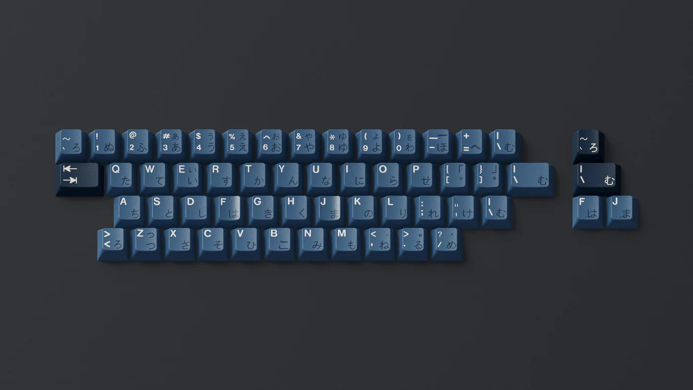 GMK Indigo - Hiragana Kit