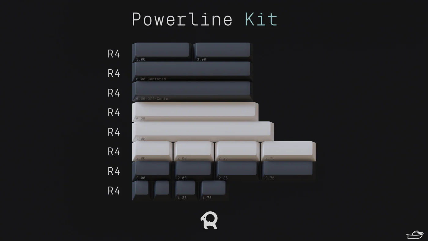 GMK Arch - Powerline / Spacebar Kit
