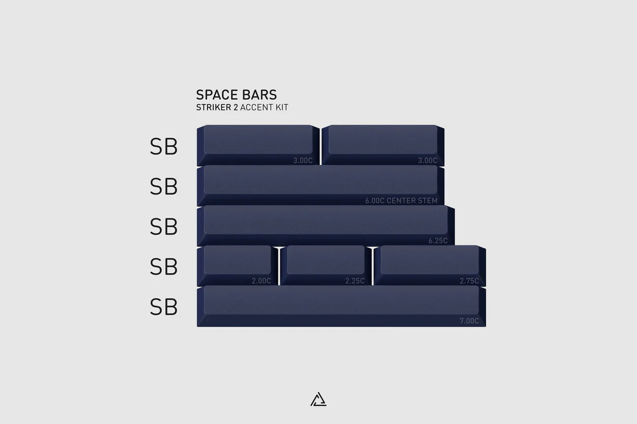 GMK Striker r2 - Space Bars Kit